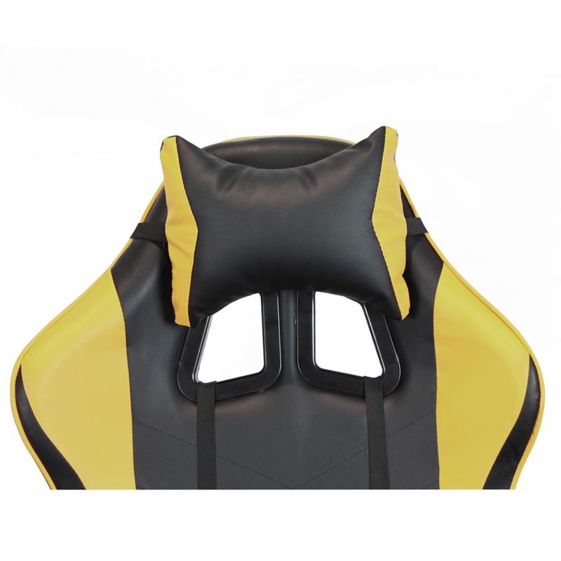 SEDIA GAMING GIALLO/NERA
