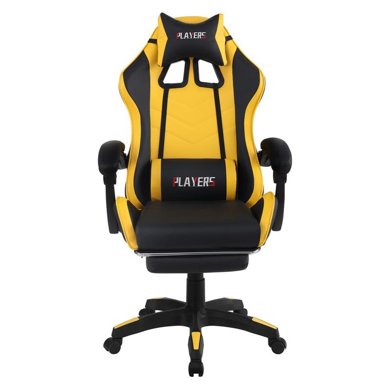 SEDIA GAMING GIALLO/NERA