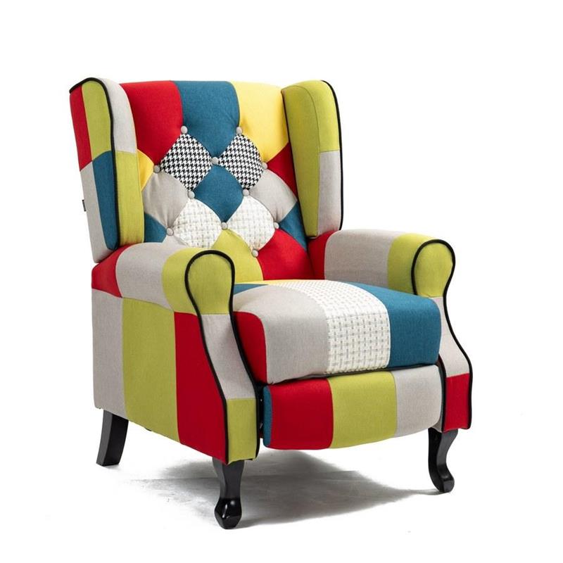 MADAME POLTRONA PUSH BACK PATCH MULTI