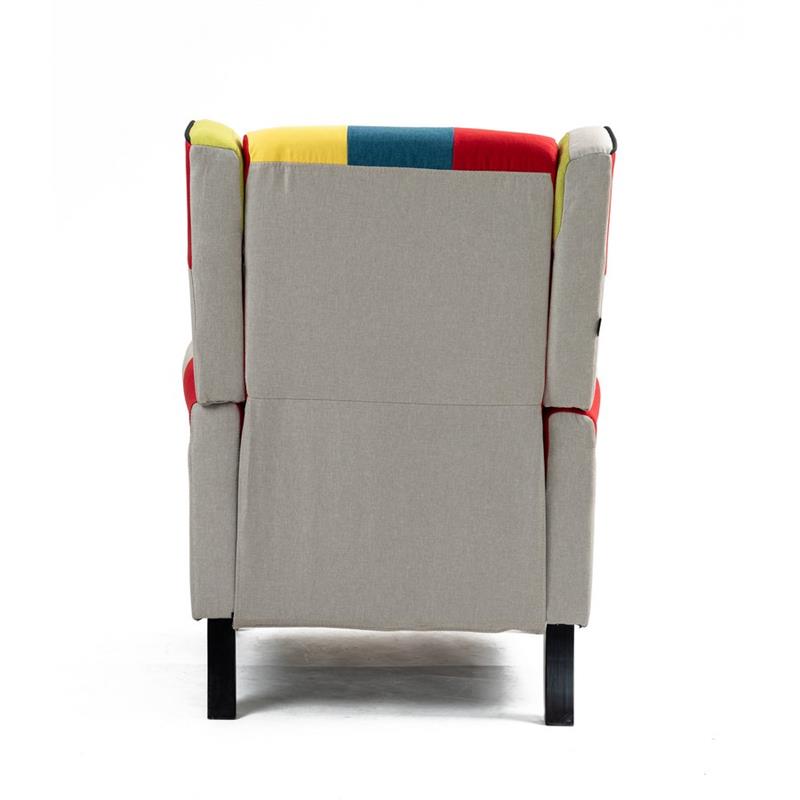 MADAME POLTRONA PUSH BACK PATCH MULTI
