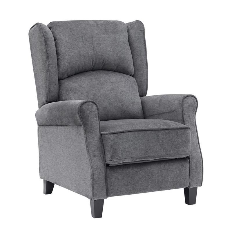 LUX POLTRONA PUSH BACK GRIGIO SCURO