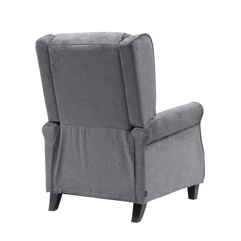 LUX POLTRONA PUSH BACK GRIGIO SCURO