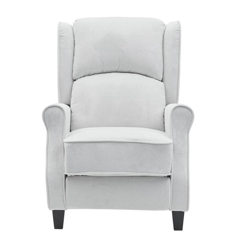 LUX POLTRONA PUSH BACK GRIGIO CHIARO