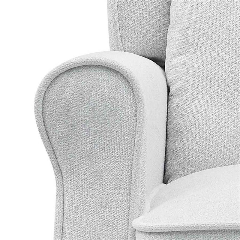 LUX POLTRONA PUSH BACK GRIGIO CHIARO