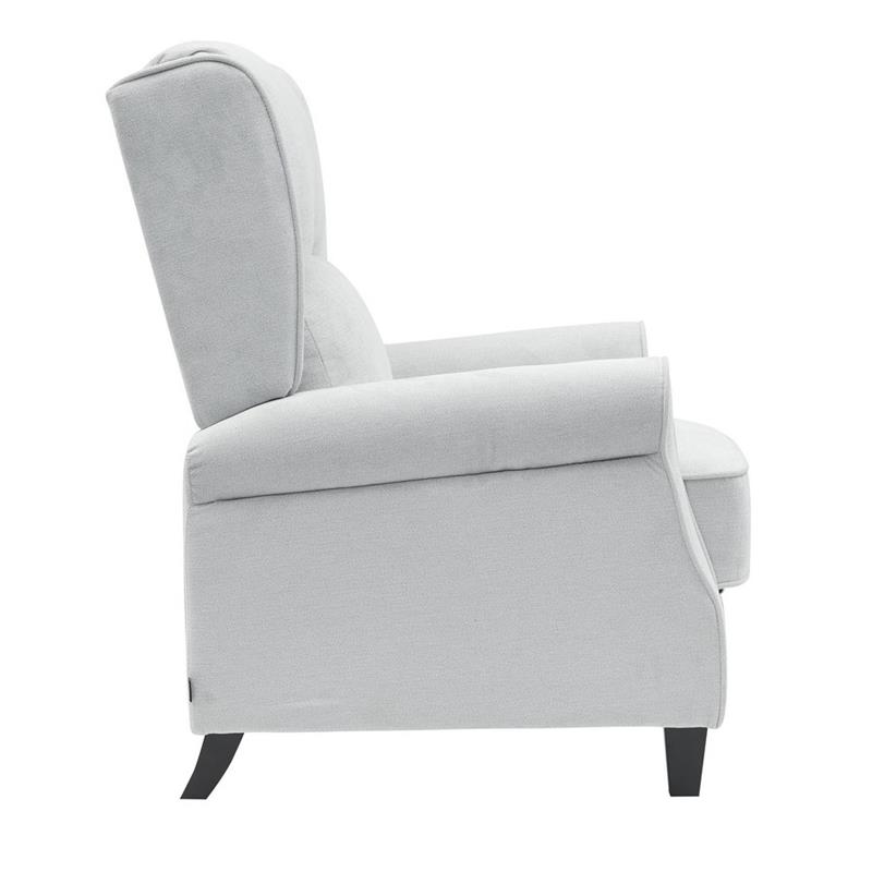 LUX POLTRONA PUSH BACK GRIGIO CHIARO