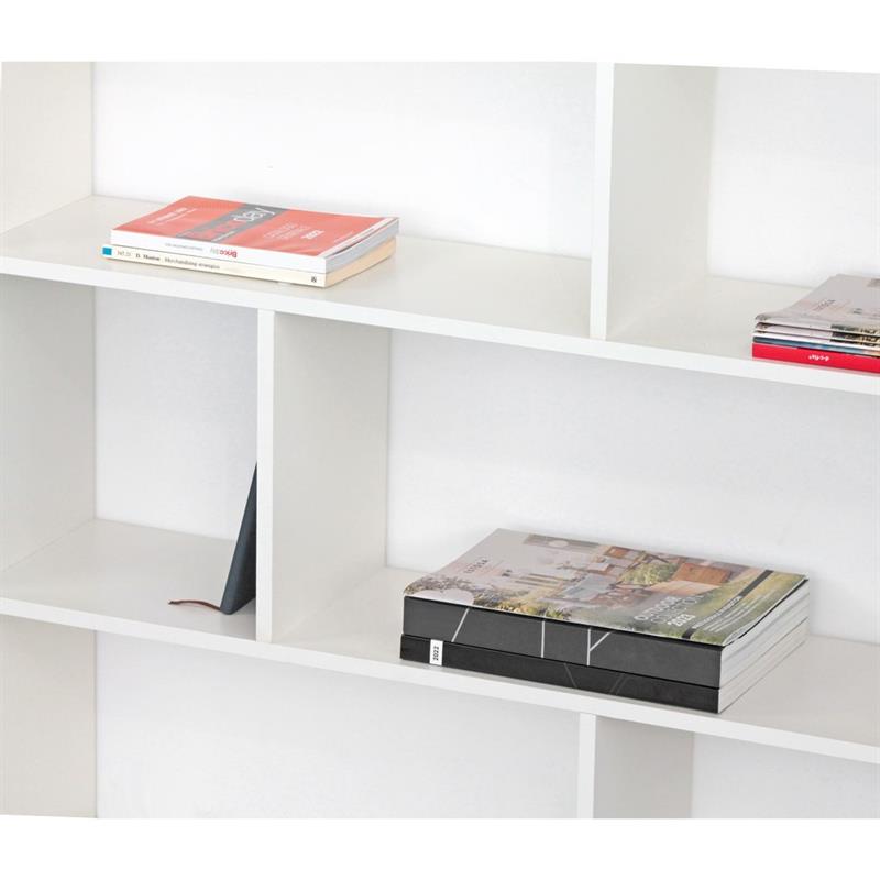 LINZ LIBRERIA BIANCA 124X24X160 CM