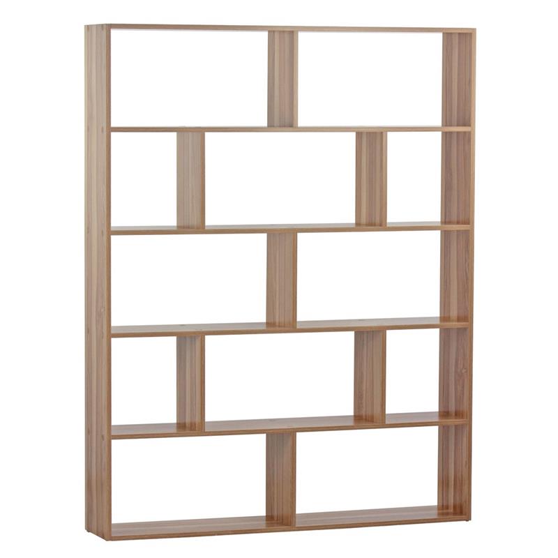 LINZ LIBRERIA OLMO 124X24X160 CM