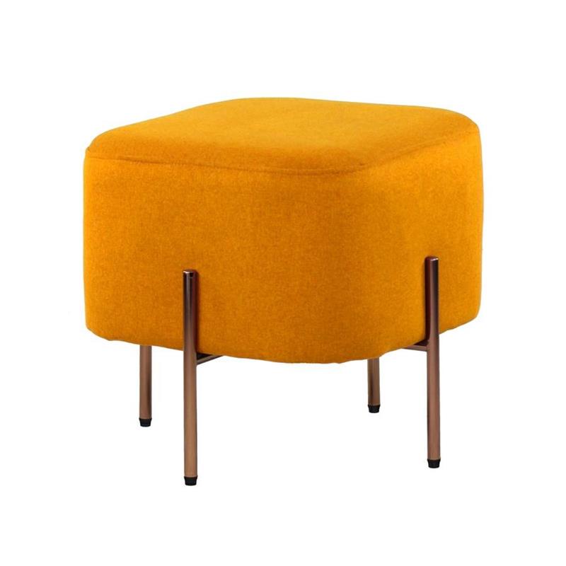 KATE POUF QUADRATO ARANCIO 41X41X41 CM