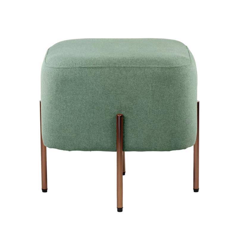 KATE POUF QUADRATO VERDE 41X41X41 CM
