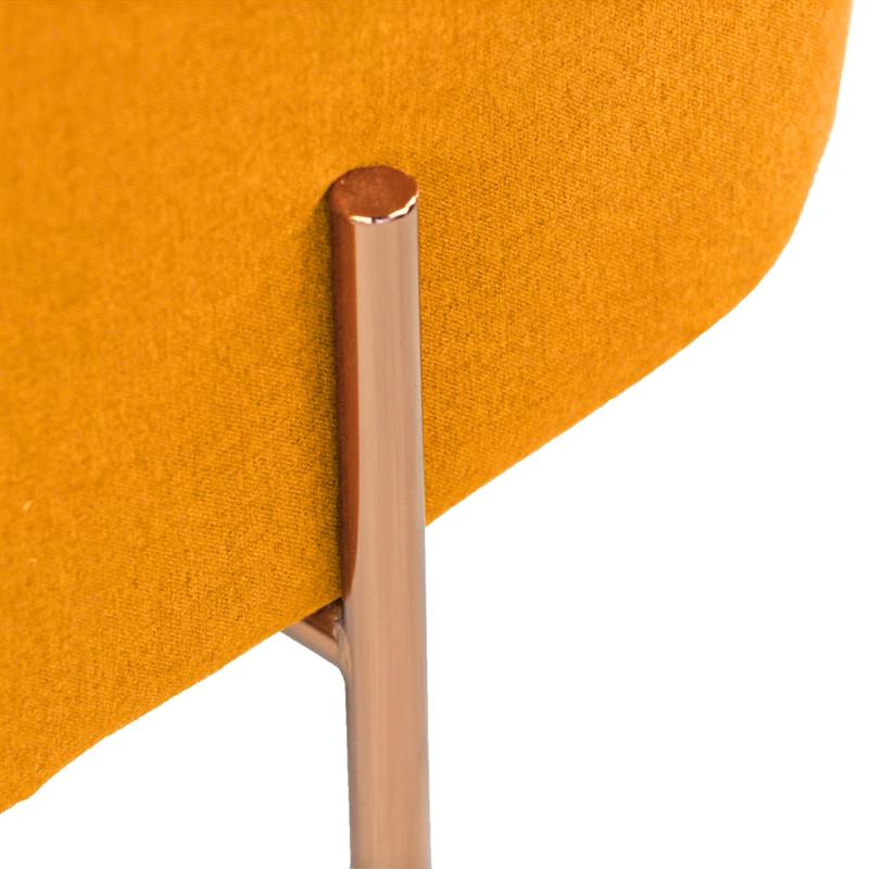 KATE POUF RETTANGOLARE ARANCIO 97X39X40 CM