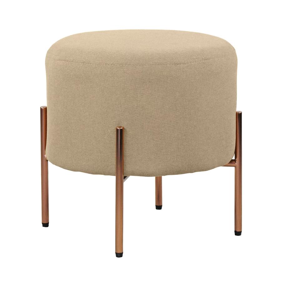 KATE POUF TONDO BEIGE 40X40X40 CM