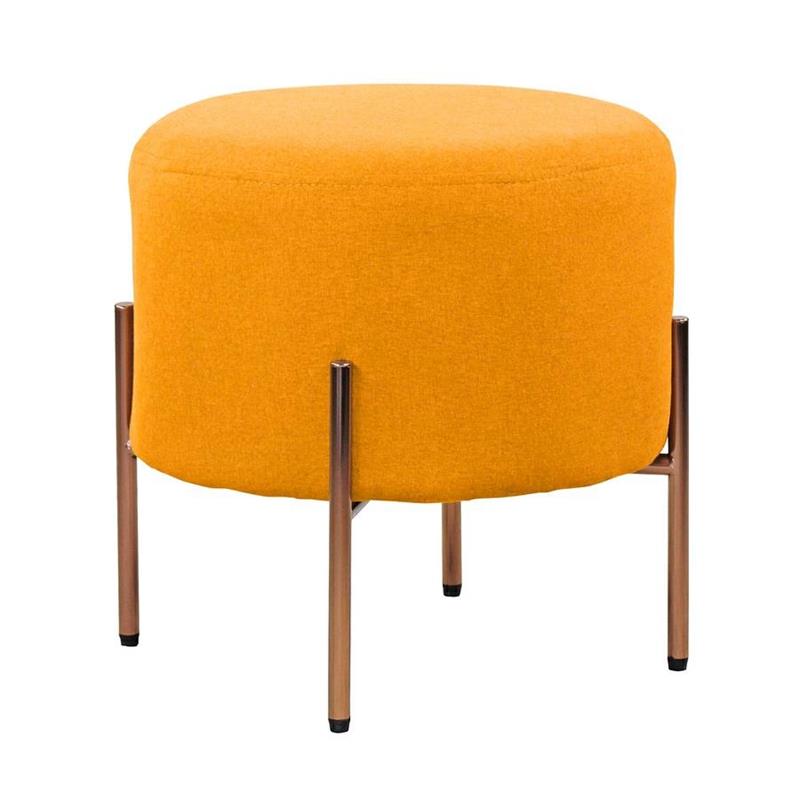 KATE POUF TONDO ARANCIO 40X40X40 CM