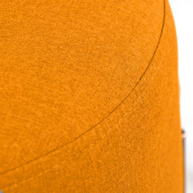 KATE POUF TONDO ARANCIO 40X40X40 CM