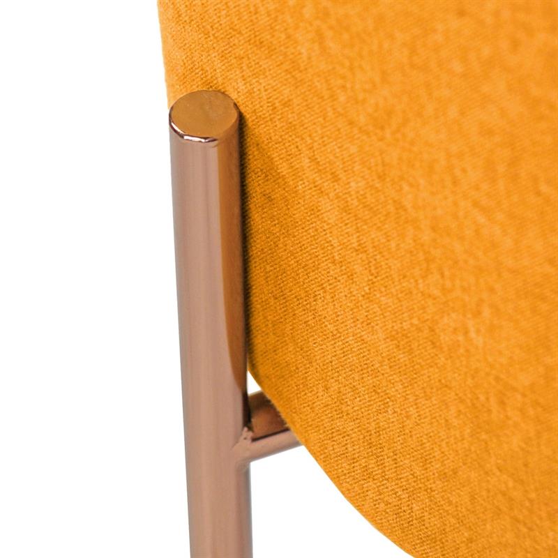 KATE POUF TONDO ARANCIO 40X40X40 CM