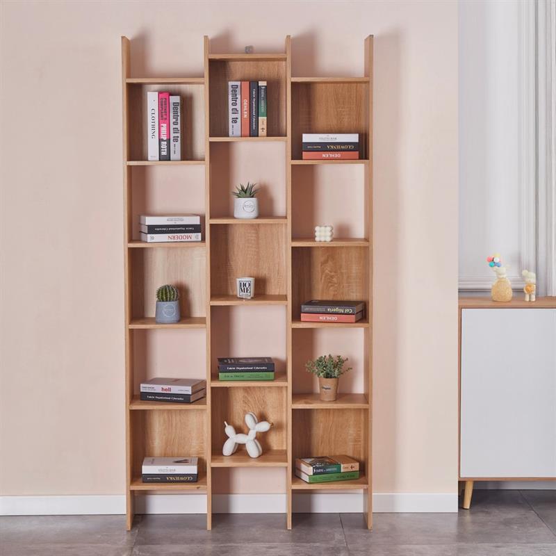 IKEN LIBRERIA NOCE 96X24,8X192 CM