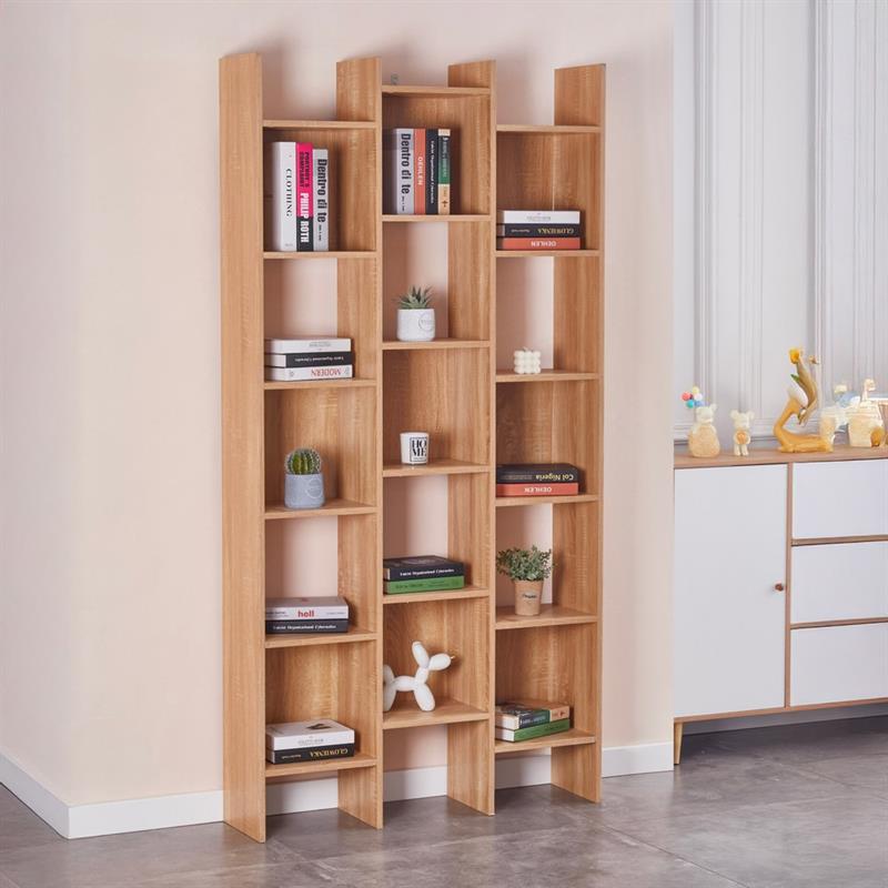 IKEN LIBRERIA NOCE 96X24,8X192 CM