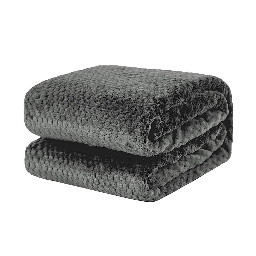 COPERTA DARK GREY 127X152 CM