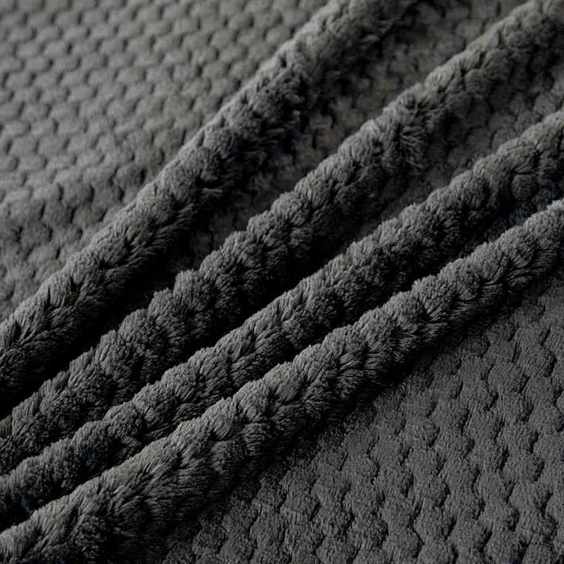 COPERTA DARK GREY 150X180 CM