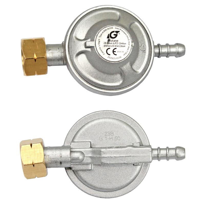 REGOLATORE DEL GAS E TUBO FLESSIBILE