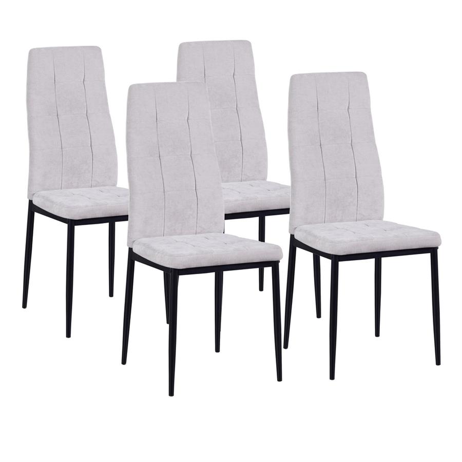 MILANO SEDIA 4PCS GRIGIO CHIARO TYN997-4