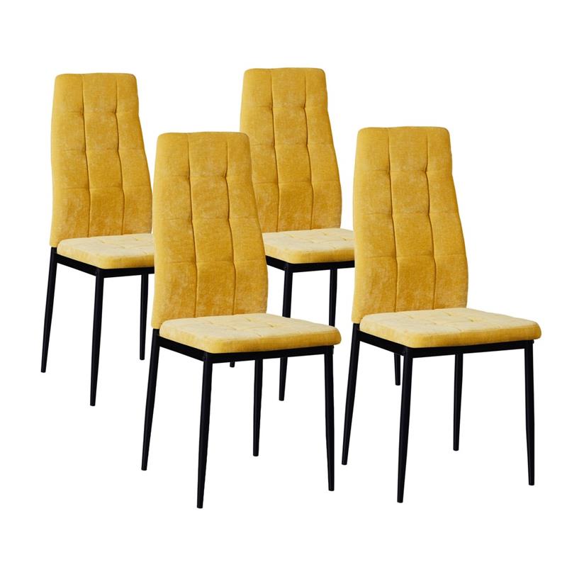 MILANO SEDIA 4PCS GIALLA TYN997