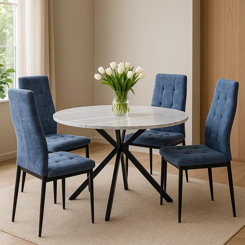 MILANO SEDIA 4PCS BLU TYN997