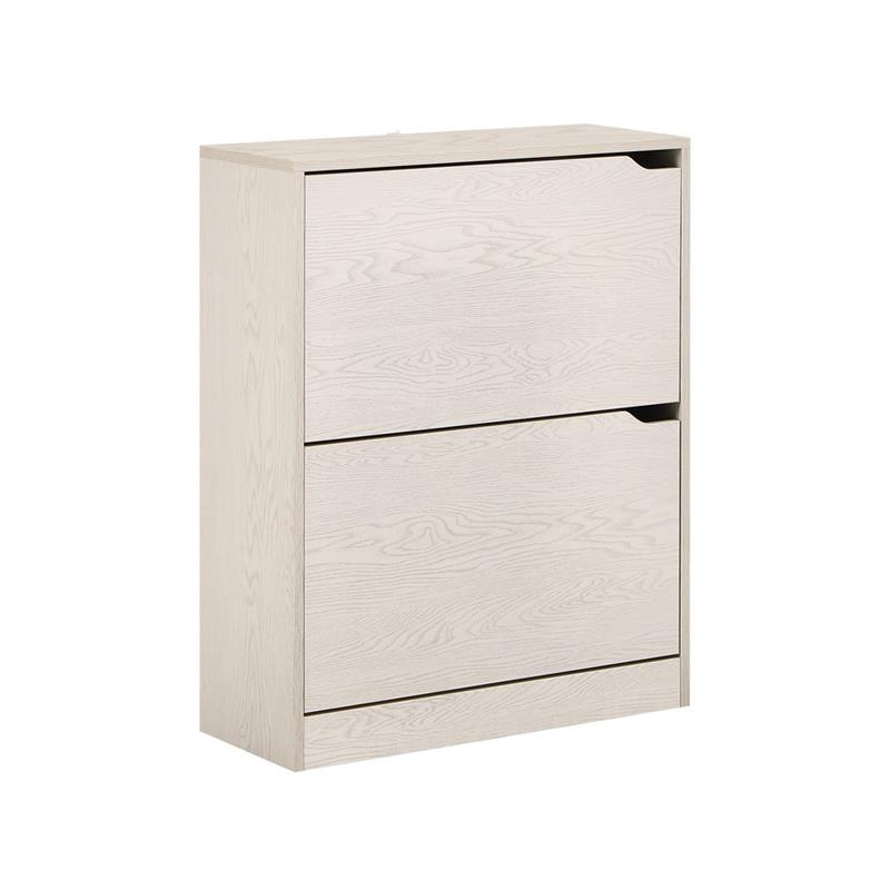 DIANA SCARPIERA.2 ROVERE SBIANCATO 63X24X80 CM