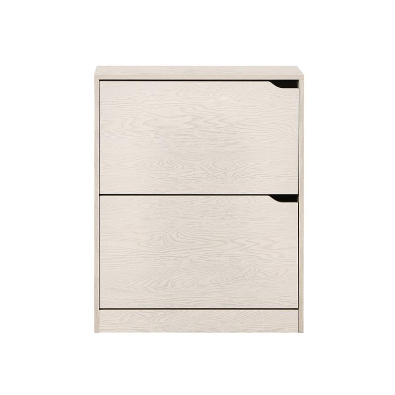 DIANA SCARPIERA.2 ROVERE SBIANCATO 63X24X80 CM