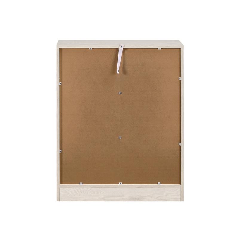 DIANA SCARPIERA.2 ROVERE SBIANCATO 63X24X80 CM