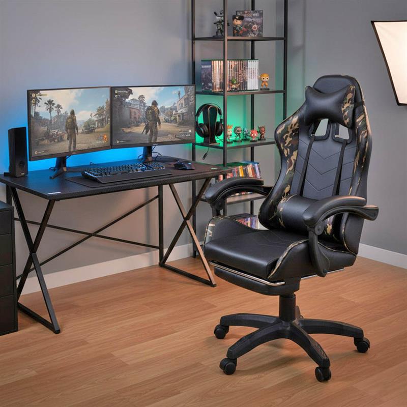 SEDIA GAMING CAMOUFLAGE/NERA