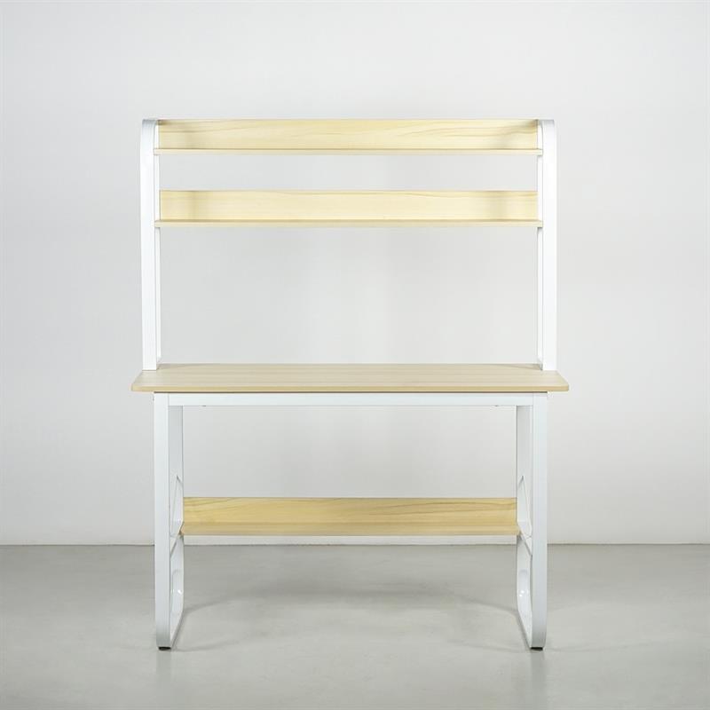 SARA SCRIVANIA BIANCO/FRASSINO 120X60X75