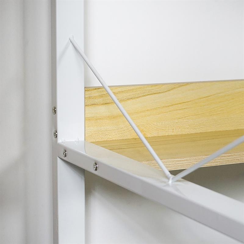 SARA SCRIVANIA BIANCO/FRASSINO 120X60X75