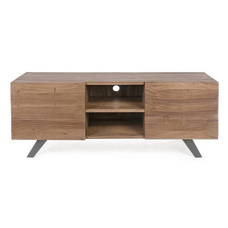 ACHILLE MOBILE TV ACACIA 160X44X65CM