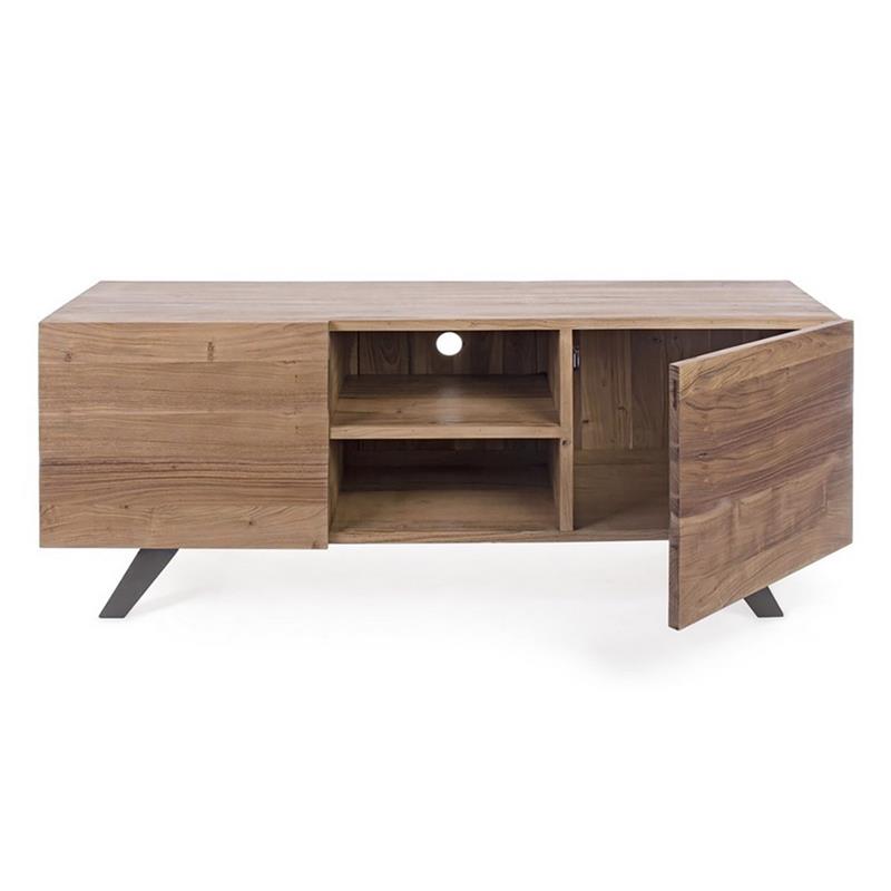 ACHILLE MOBILE TV ACACIA 160X44X65CM
