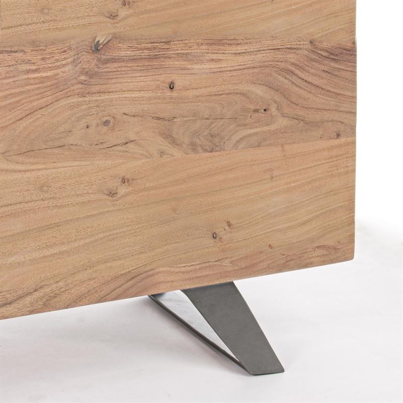 ACHILLE CREDENZA ALTA 4/A ACACIA 118X45X138CM