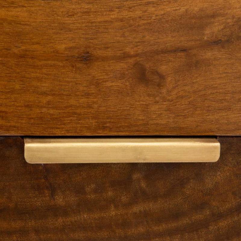 LAXMI MANGO CREDENZA 2 ANTE 2 CASSETTI (TOP GOLDEN VASSOIO)