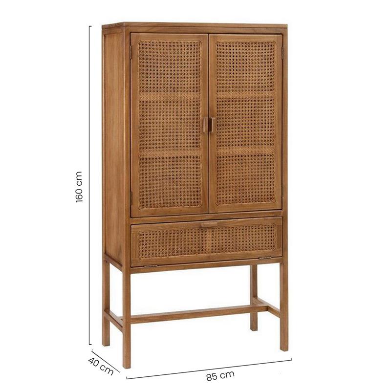 VIENNA MOBILE ALTO  3/A MANGO 85X40X160CM