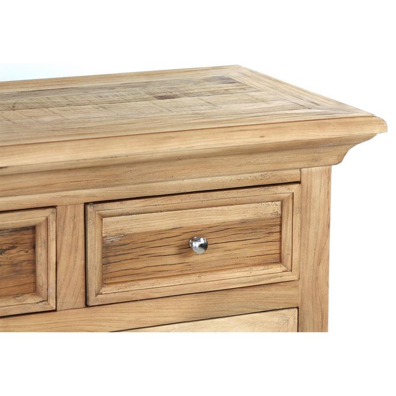 CREDENZA OLMO + VETRO 210*45*87