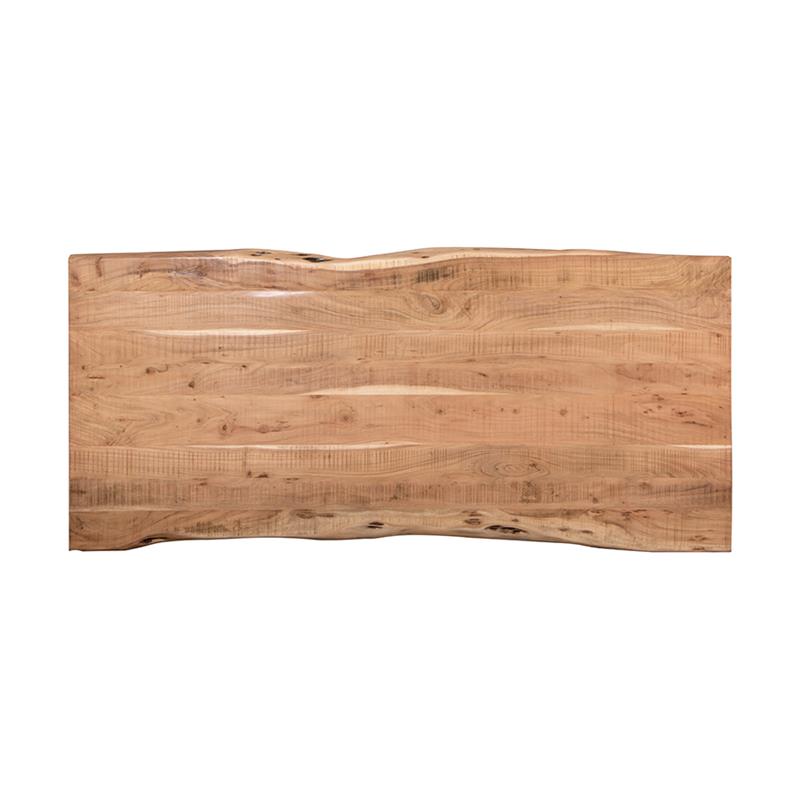 ACHILLE TAVOLO PRANZO GAMBE DRITTE ACACIA 220X100X78CM