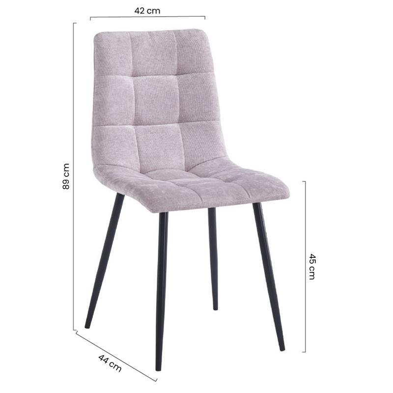 CHRIS SEDIA GRIGIO CHIARO #04