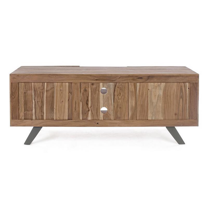 ACHILLE MOBILE TV ACACIA METALLO 160X44X65CM