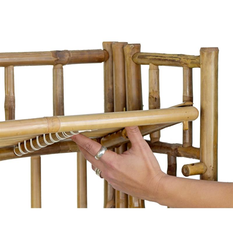 BAMBOO SCAFFALE 4 RIPIANI 66X30X135 CM