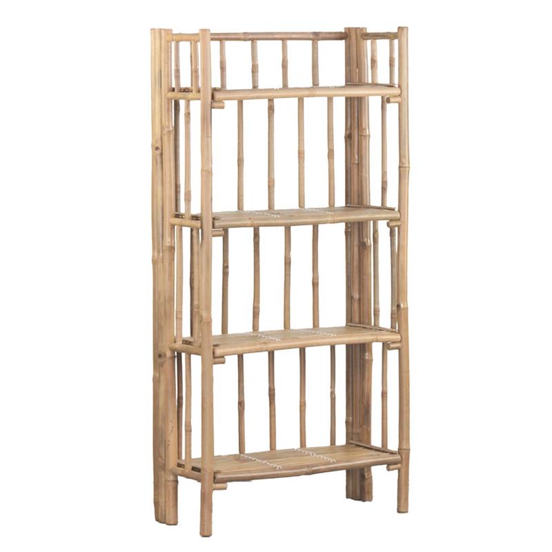 BAMBOO SCAFFALE 4 RIPIANI 66X30X135 CM