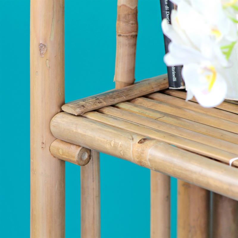 BAMBOO SCAFFALE 4 RIPIANI 66X30X135 CM