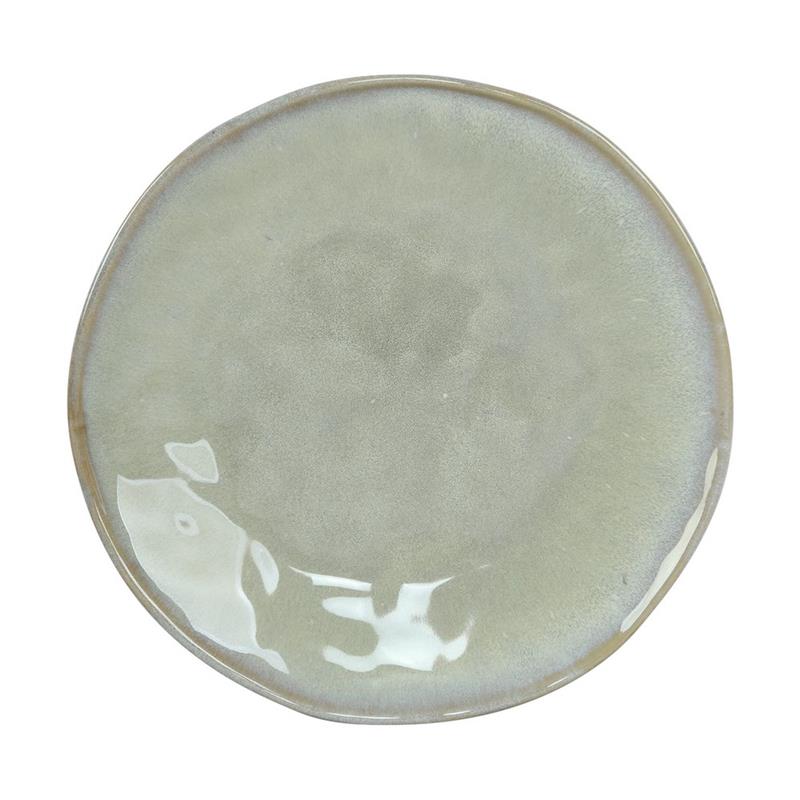 SET ELEN 18 PIATTI IN CERAMICA VERDE