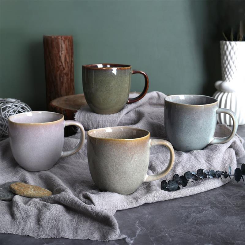 SET 6 TAZZE IN CERAMICA VERDE