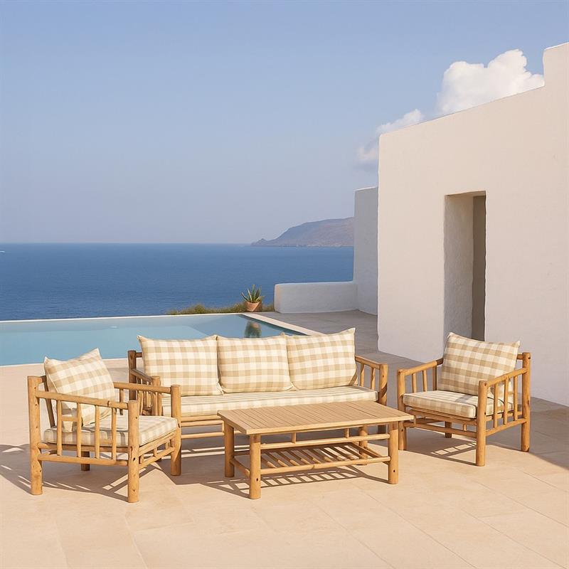 BAMBOO SET GIARDINO AKIRA 5 POSTI