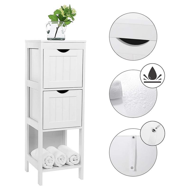 ELLA MOBILETTO BAGNO BIANCO 30X30X89 CM