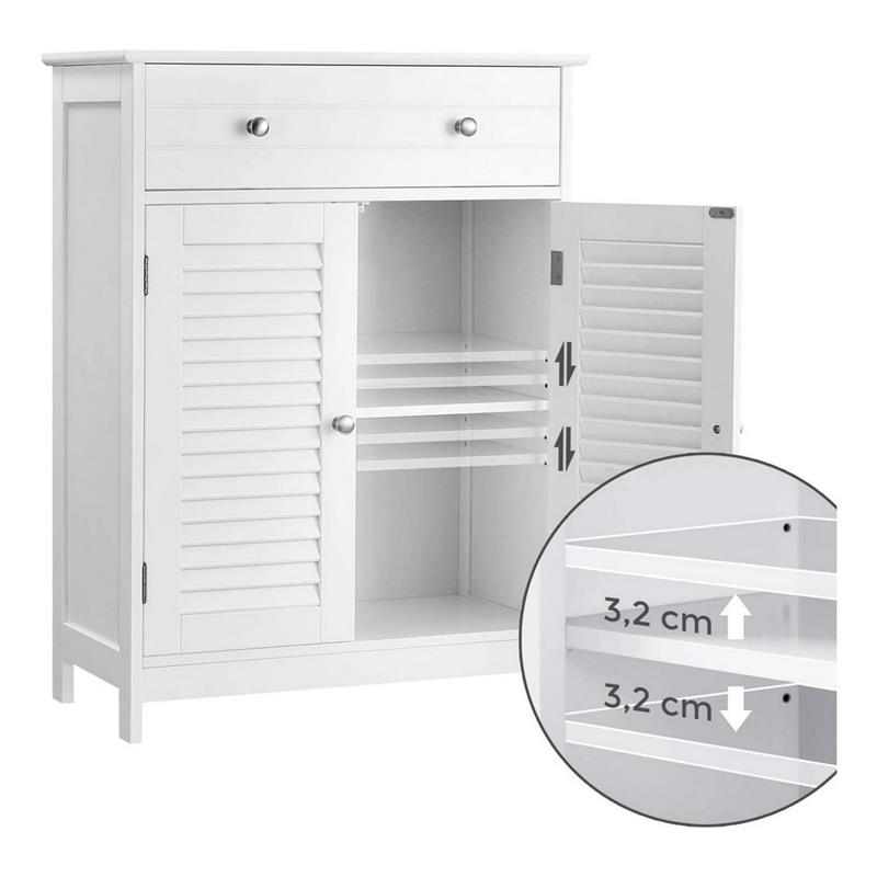 JESSICA MOBILETTO BAGNO BIANCO 60X35X87 CM