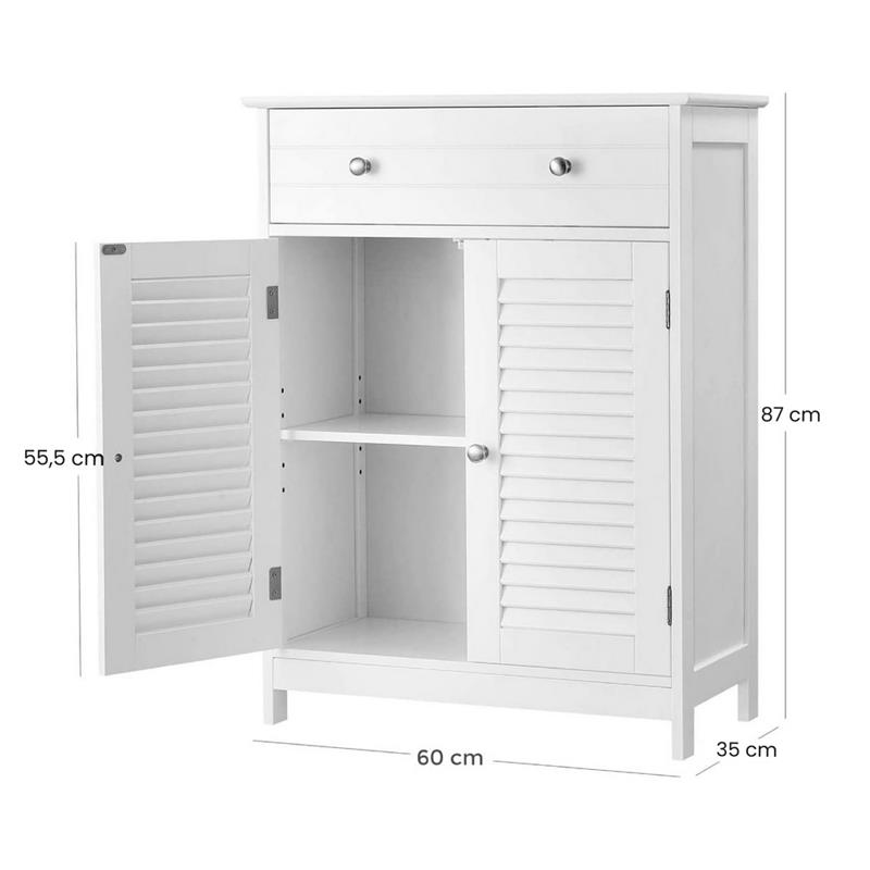 JESSICA MOBILETTO BAGNO BIANCO 60X35X87 CM